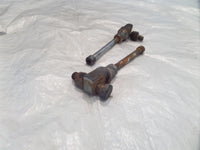 Harley Davidson Dyna Sportster or Softail Left & Right Metal Footpeg Footrests - C3 Cycle