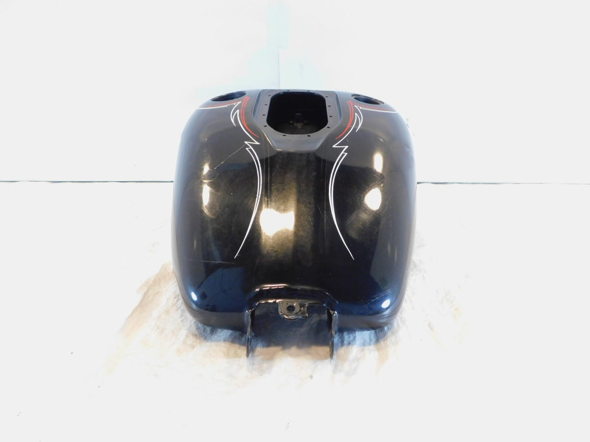 10-17 Harley Davidson Dyna Wide Glide & Street Bob Black Fuel Gas Tank - DENTED - C3 Cycle
