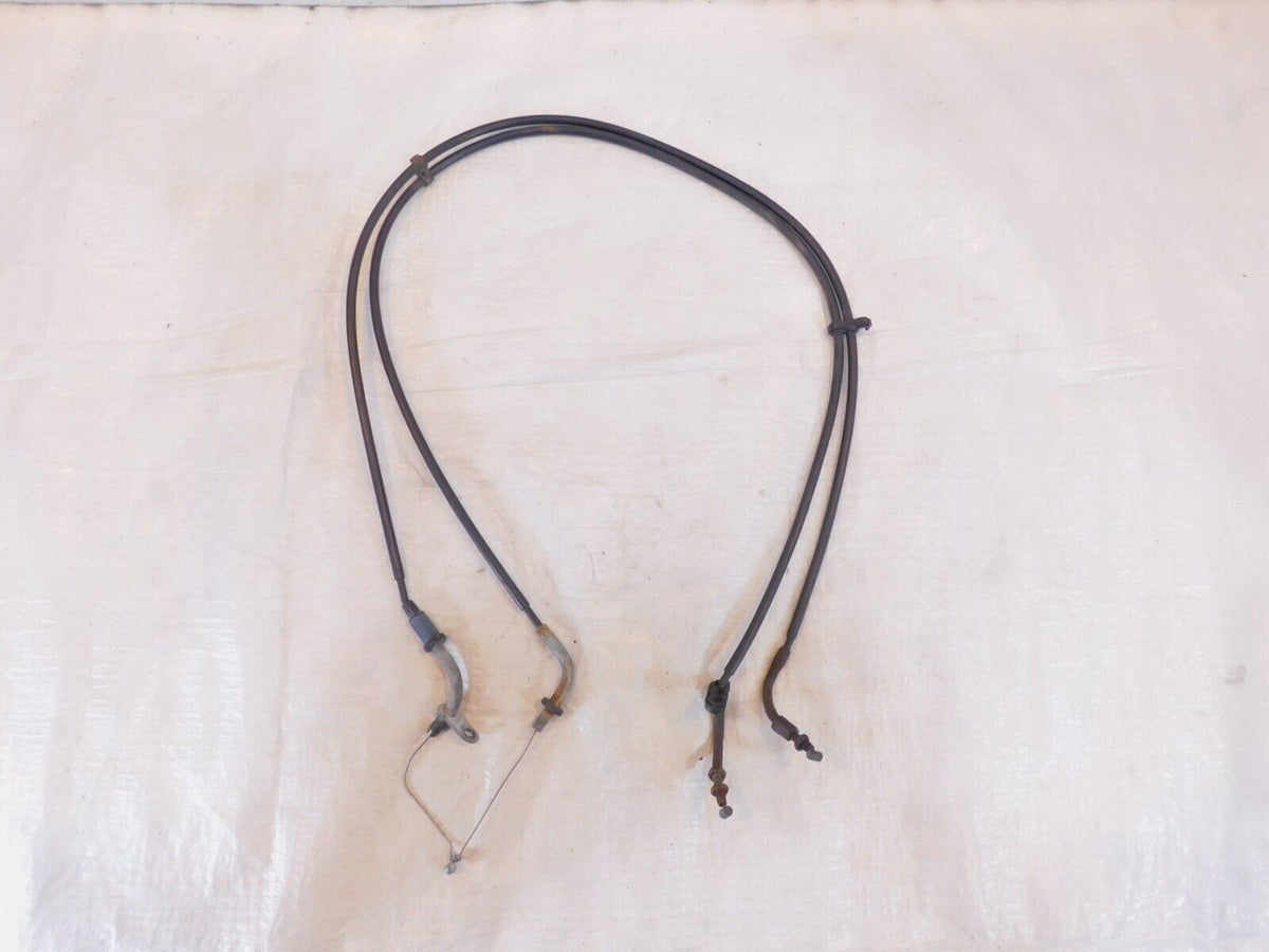 Yamaha XVS1100 1100 Classic & Silverado Handlebar Throttle Cables Wires - Pair - C3 Cycle