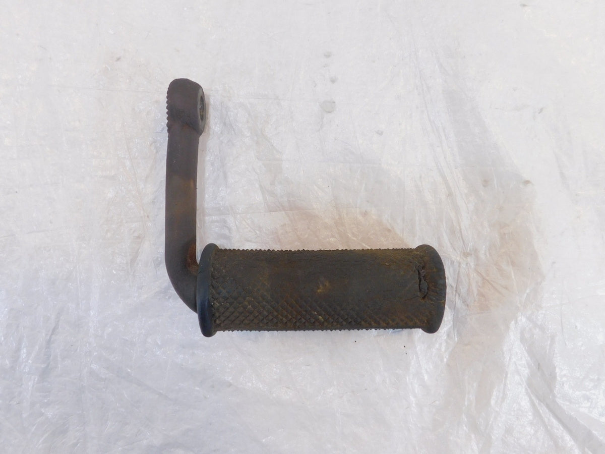 BMW Airhead R100 R60 R75 R80 R90 /6 R100RS Left Front Footrest Foot Peg w/ Mount - C3 Cycle