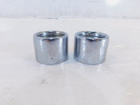 Harley Davidson Sportster 883 & 1200 Chrome Rear Shock Absorber Top Bolt Covers - C3 Cycle