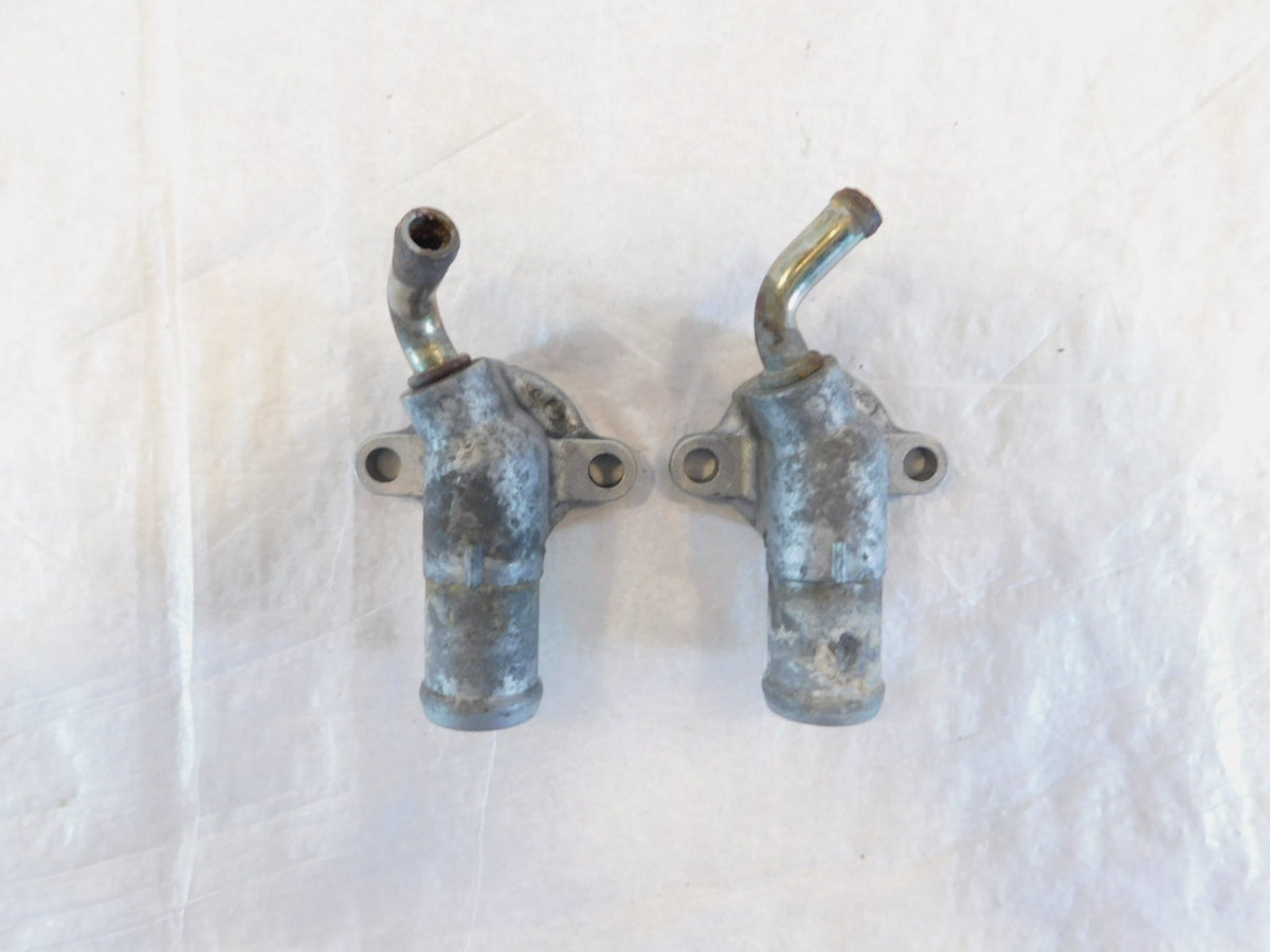 01-17 Honda GL1800 Goldwing 1800 Radiator Coolant Hose Line Pipe Joint Nipples - C3 Cycle
