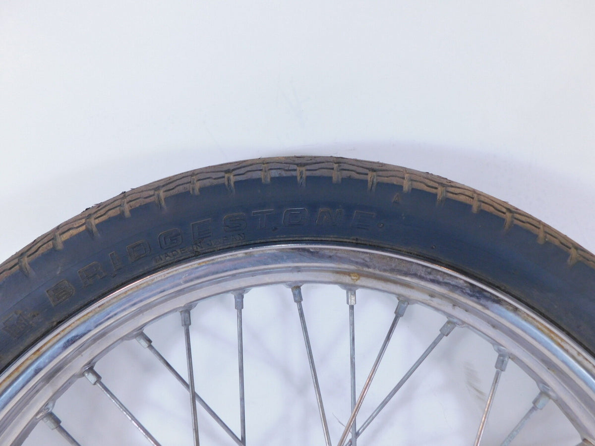 1996-2014 Honda Rebel CMX250 CMX250C Front Laced Wheel Rim & Hub 1.85x18 -Bent - C3 Cycle