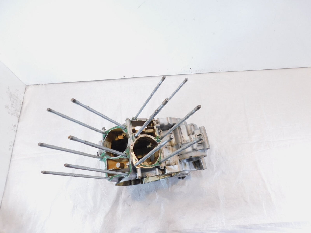 89-94 Honda Shadow Spirit 1100 VT1100 Silver Engine Motor Crank Cases Crankcase