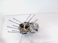 89-94 Honda Shadow Spirit 1100 VT1100 Silver Engine Motor Crank Cases Crankcase