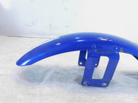 Harley Davidson Sportster 883 & 1200 Blue Front Wheel Cover Fender - Dented - C3 Cycle