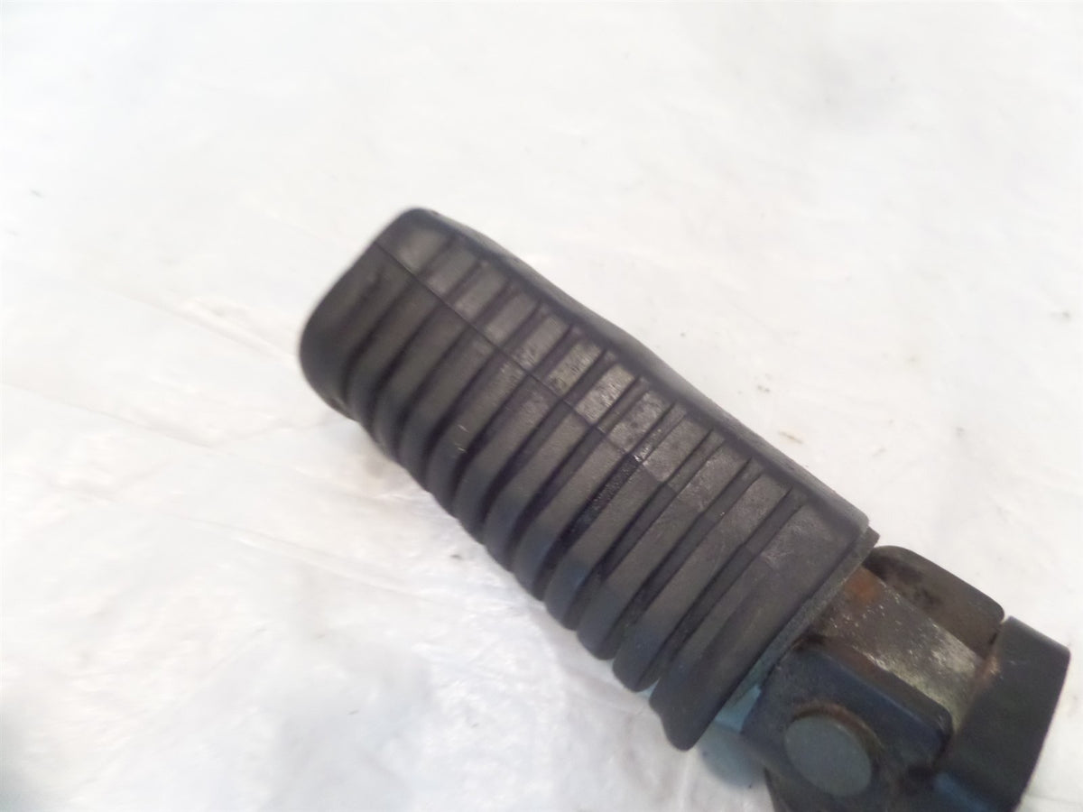 Kawasaki KZ400 & KZ440 LTD Front Left Rider Footpeg Footrest & Mount Bracket - C3 Cycle