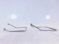 1986-1990 Harley Davidson Sportster 883 1200 Chrome Saddlebag Guard Rail Bars - C3 Cycle