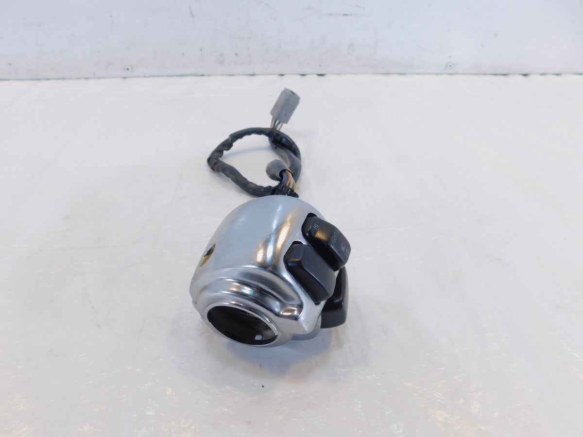Harley Softail Dyna Sportster Chrome Left Handlebar Horn Turn Signal Switches - C3 Cycle