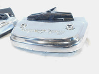 Harley Road King Electra Glide Passenger Footboard Floorboards & Mount Brackets