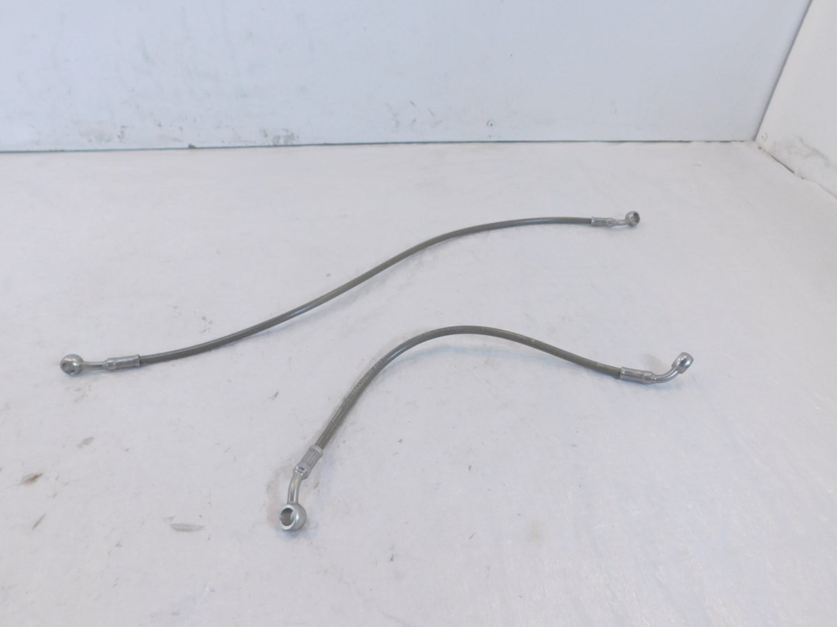 2001-2005 BMW F650CS F650 CS Braided Front Wheel ABS Brake Hose Pipe Lines - C3 Cycle