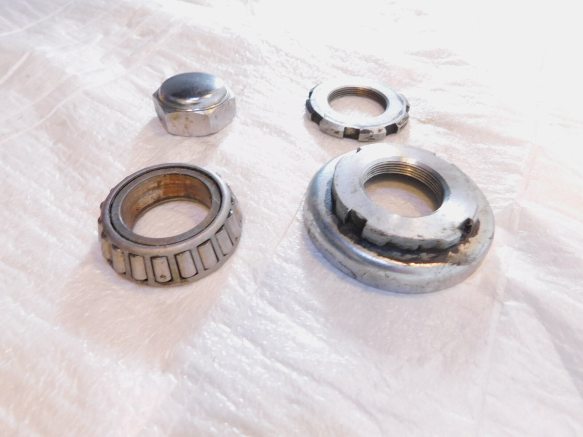 Honda VTX1800 VTX1800S VTX1800R Front Steering Stem Bearings & Top Thread Bolt - C3 Cycle