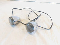 Harley Davidson Sportster Softail Dyna V-Rod Chrome Front Turn Signal Indicators - C3 Cycle
