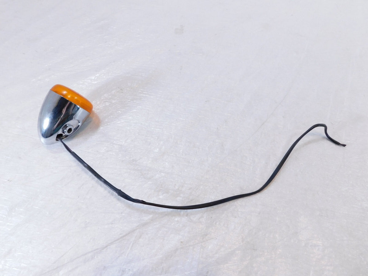 Harley Davidson Sportster Softail Dyna V-Rod Chrome Front Turn Signal Indicator