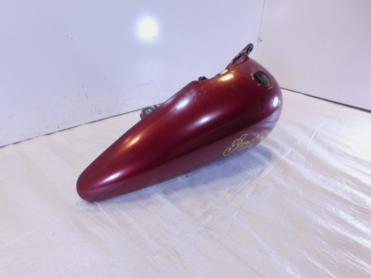 01 2001 Indian Gilroy Scout Blood Red Right Half Fuel Gas Petrol Tank - C3 Cycle