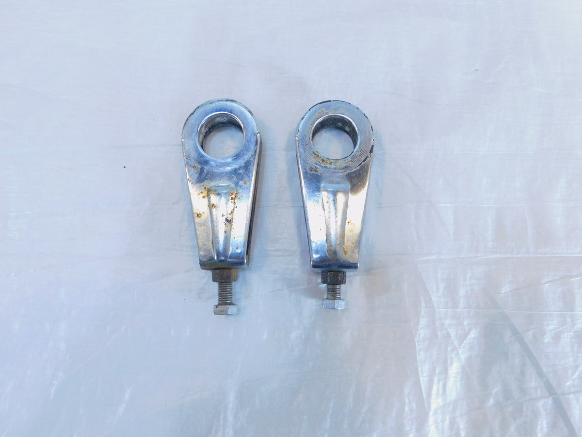 Honda CB450K CB450 Super Sport CL450 Rear Back Wheel Chain & Axle Adjuster Set - C3 Cycle