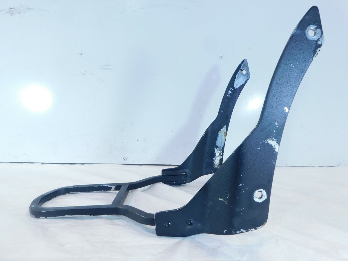 2001 01 Yamaha V-Star XVS650 Classic Black Passenger Backrest Sissy Bar Bracket - C3 Cycle