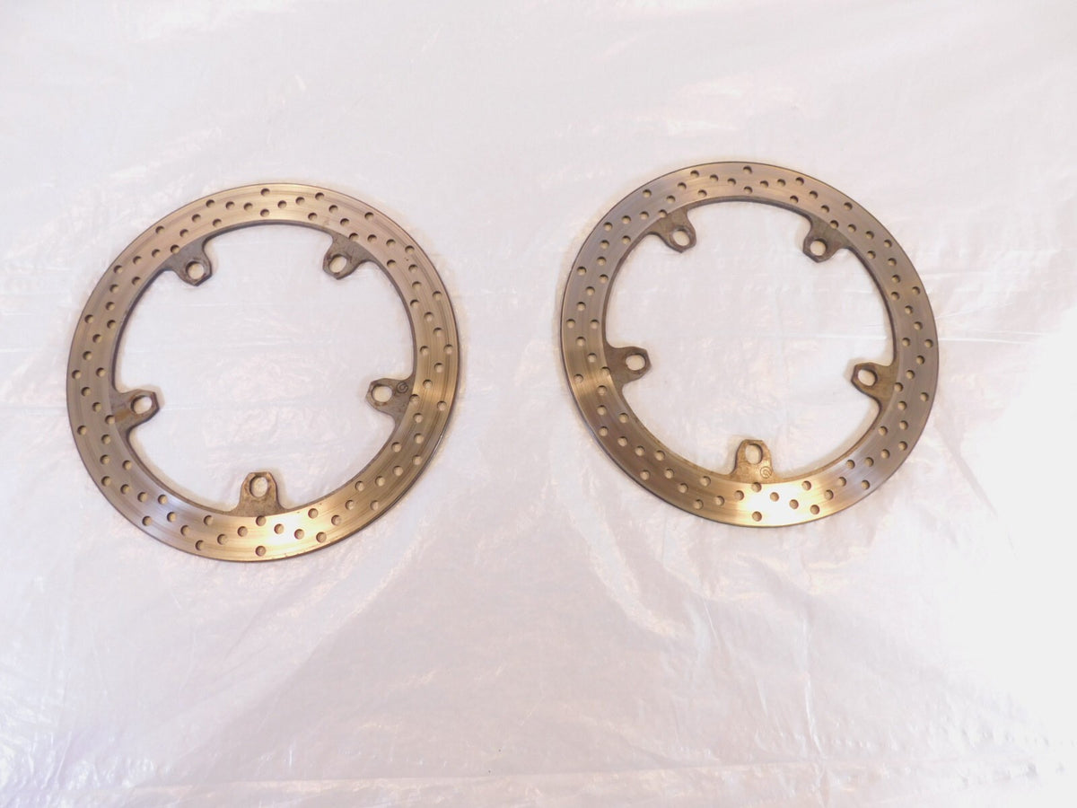 04-05 BMW R1100S R1100 S Front Left/Right Wheel Brake Disc Rotors - 34117670939 - C3 Cycle