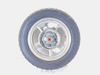 1984-1999 Yamaha Virago 750 1000 1100 XV700 XV750 Silver Rear Wheel Rim & Tire - C3 Cycle