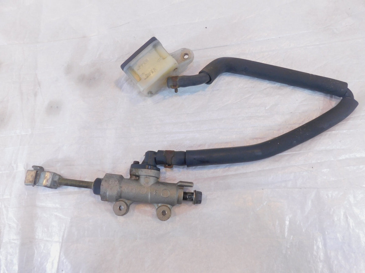 1995 95 Honda CB1000 CB 1000 Silver Rear Wheel Brake Master Cylinder w/ Push Rod - C3 Cycle