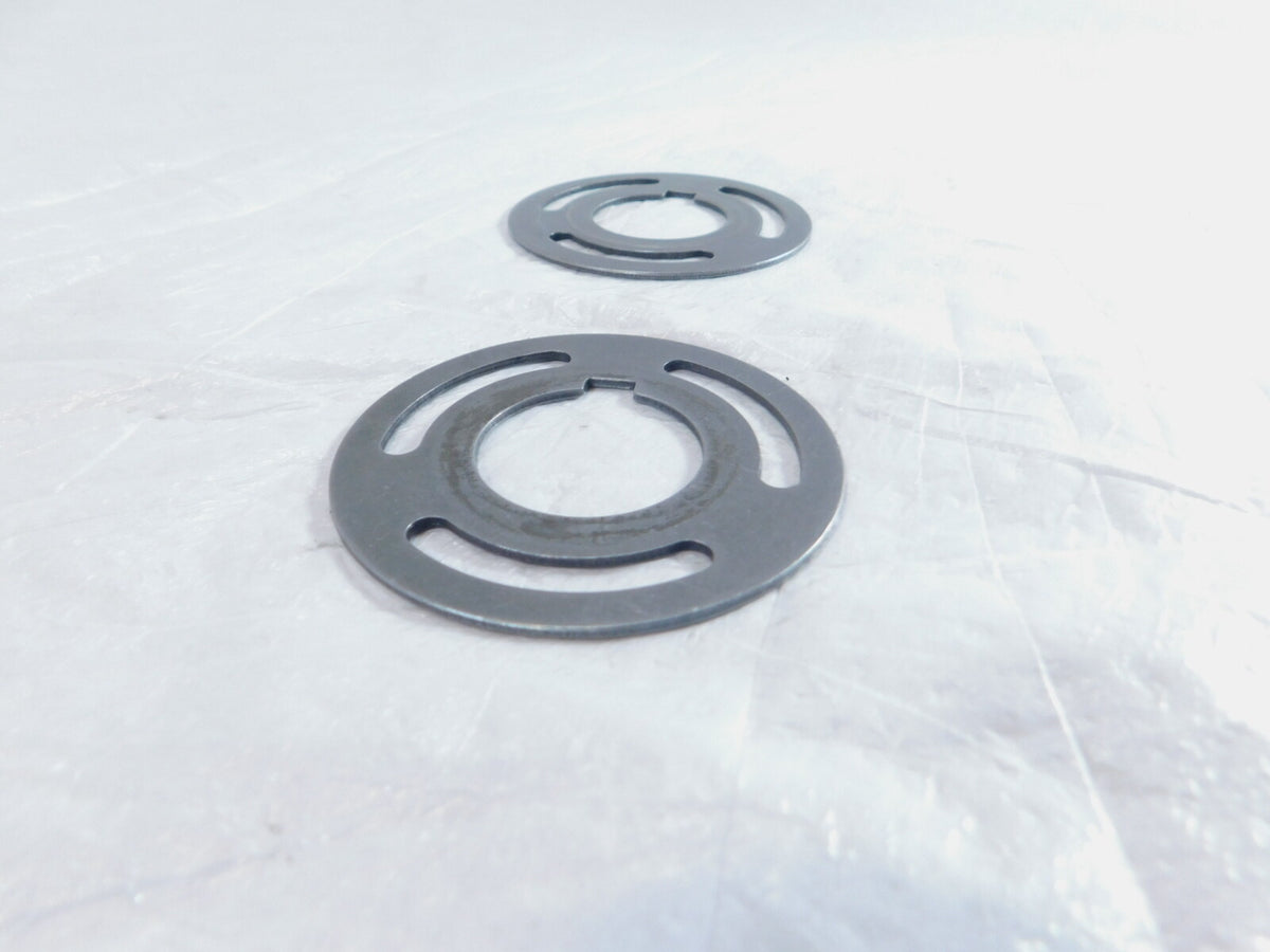 Pair 2002 MZ Skorpion Tour MZ660 660 Dual Crankshaft Bearing Cover Washers