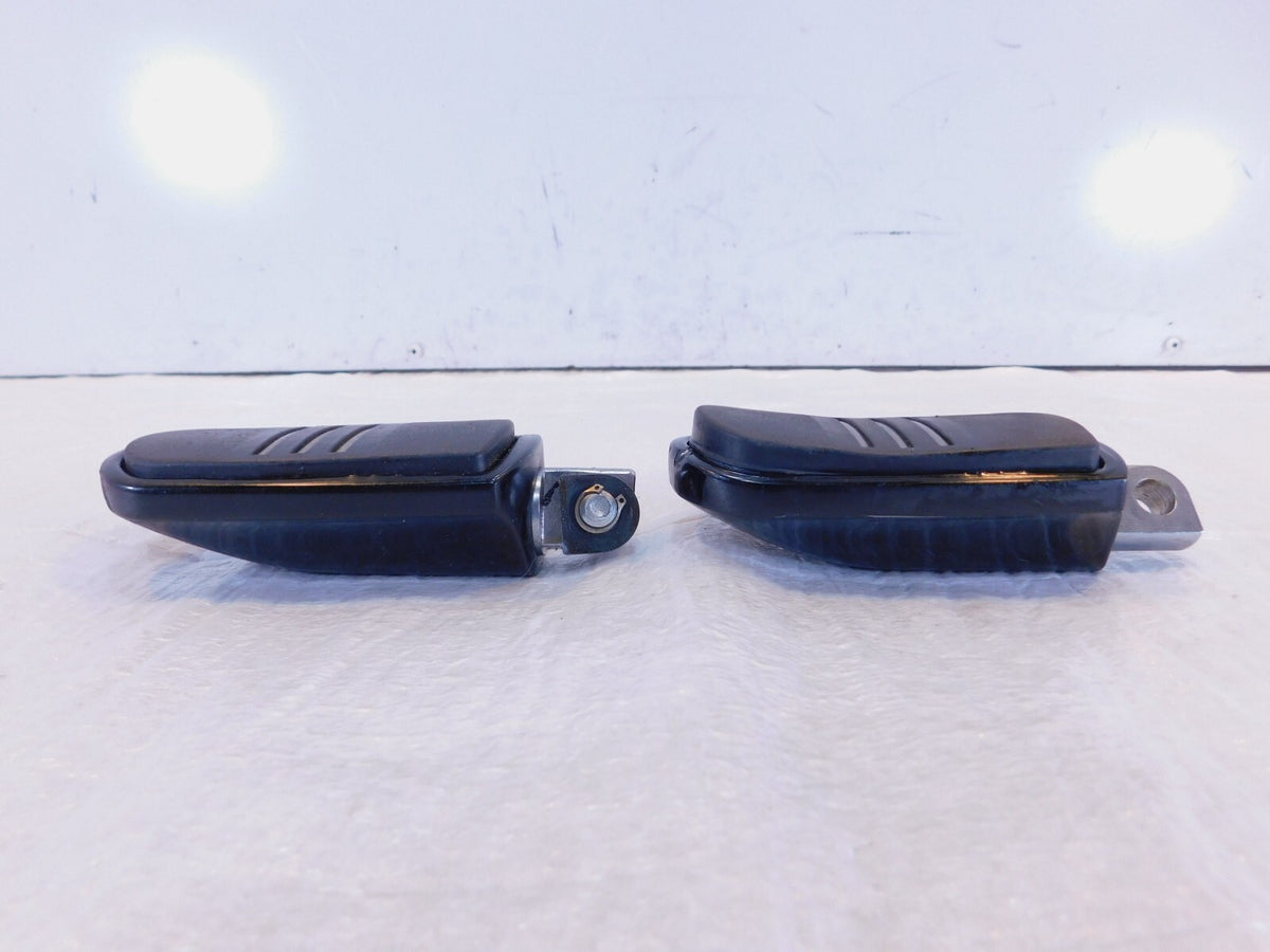 Harley Touring FXR Dyna Sportster & Softail Metal & Rubber Footpegs Footrests - C3 Cycle