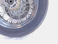 Harley Davidson Sportster Softail & Dyna 16" Chrome Laced Rear Wheel Rim - Bent - C3 Cycle