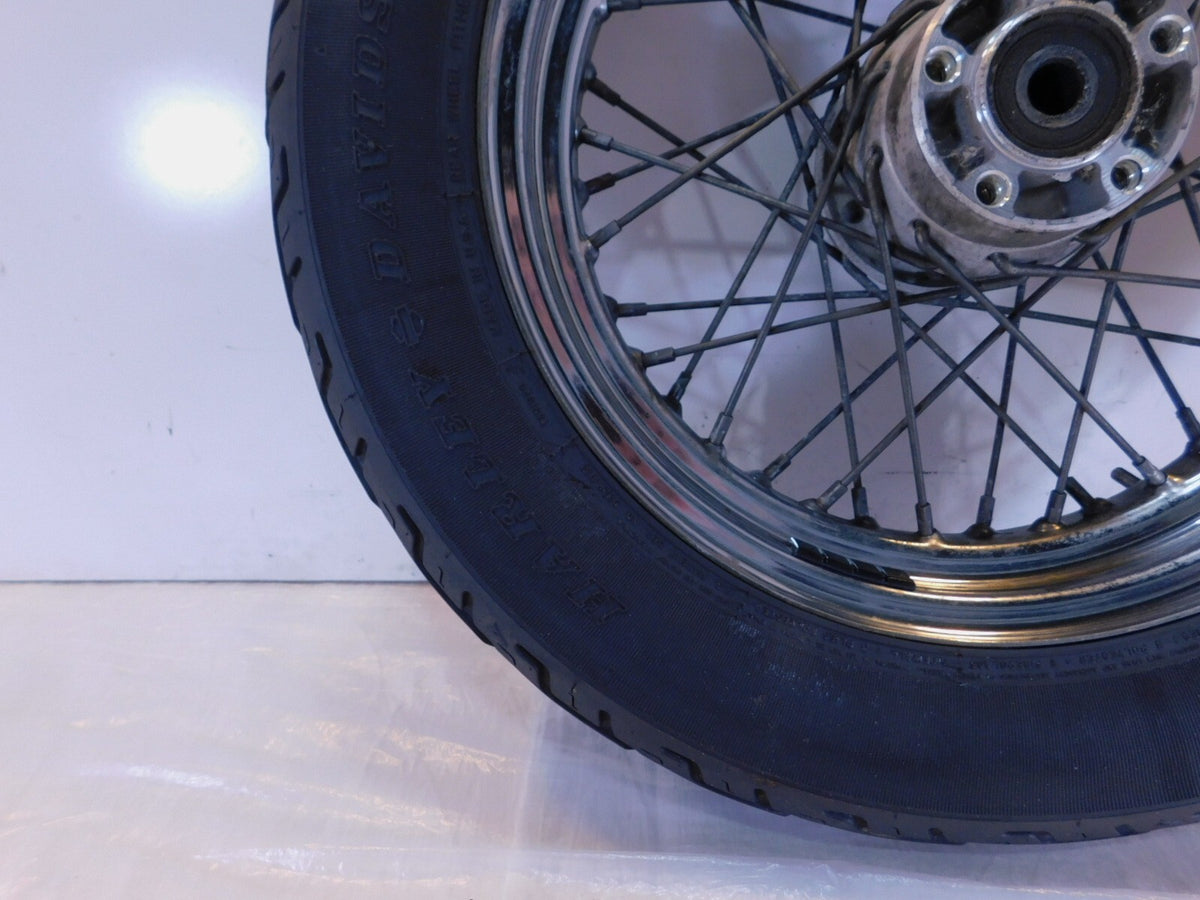 Harley Davidson Softail Heritage Classic & Deluxe Laced Front Wheel Rim w/ Tire - C3 Cycle