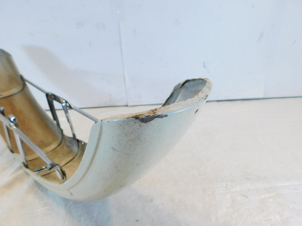 1973 Harley Davidson Sportster 900 & 1000 White Front Wheel Cover Fender - C3 Cycle