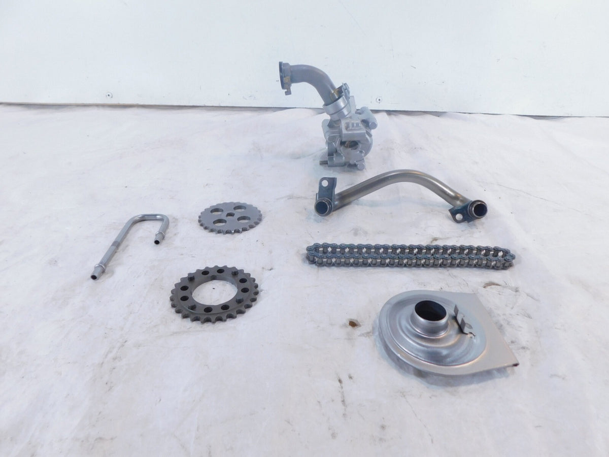 1995-2003 Honda VF750 VF750C Magna 750 Engine Motor Oil Pump Body Pipe & Chain - C3 Cycle
