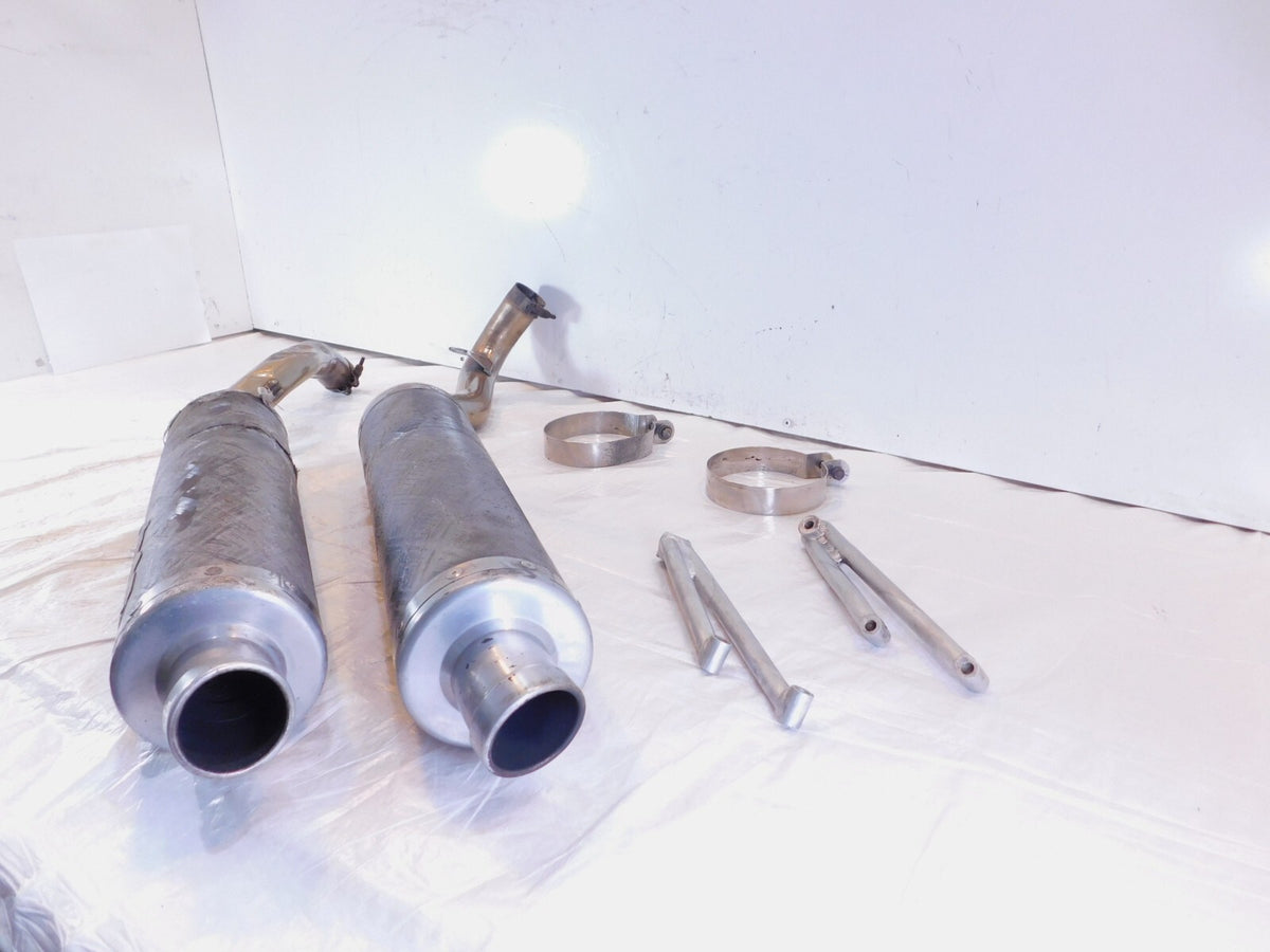 Honda Super Hawk Firestorm VTR1000F Two Brothers Racing Exhaust Muffler Pipes - C3 Cycle