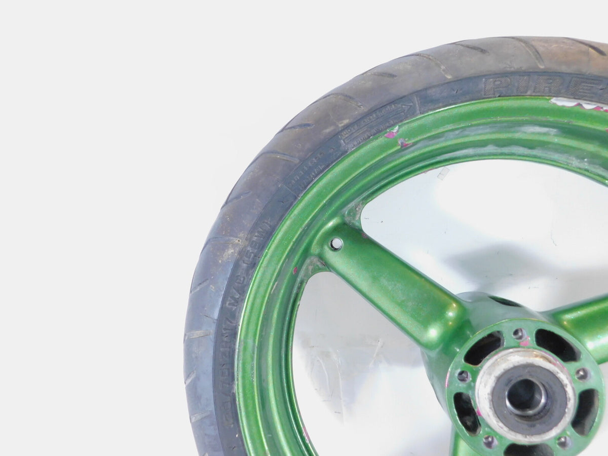 1999-07 Suzuki Hayabusa GSX1300R GSX1300RZ Hayabusa Green Front Wheel -Bent - C3 Cycle