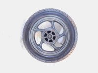 1994-2006 Kawasaki Concours 1000 ZG1000 Silver Cast Rear Wheel Rim & Tire - C3 Cycle