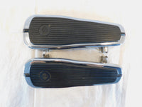 Harley Davidson Softail Deluxe Left & Right Floorboard Footboard Footrests - C3 Cycle