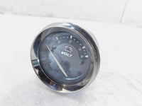 Harley Touring Electra Glide Ultra Classic Aluminum Battery Voltage Volt Gauge - C3 Cycle