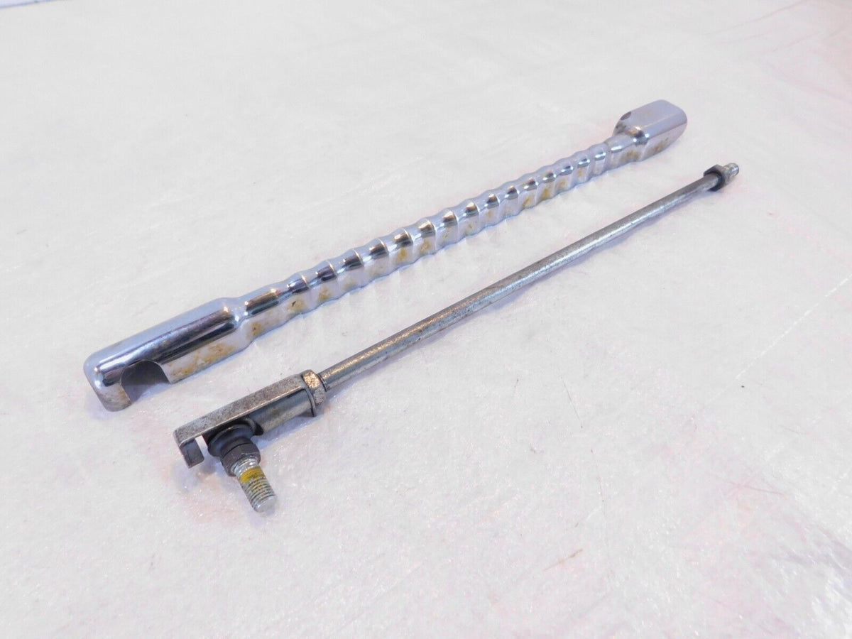 Harley Davidson Electra Glide Transmission Gear Shift Shifter Rod & Chrome Cover - C3 Cycle