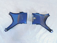 1987-2003 Suzuki Intruder VS1400 Blue Front Left/Right Frame Neck Cover Panels - C3 Cycle