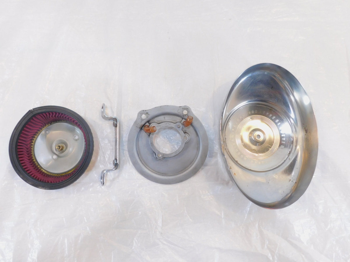 Harley Davidson Dyna Super Glide & Low Rider Air Cleaner Airbox and Backplate - C3 Cycle