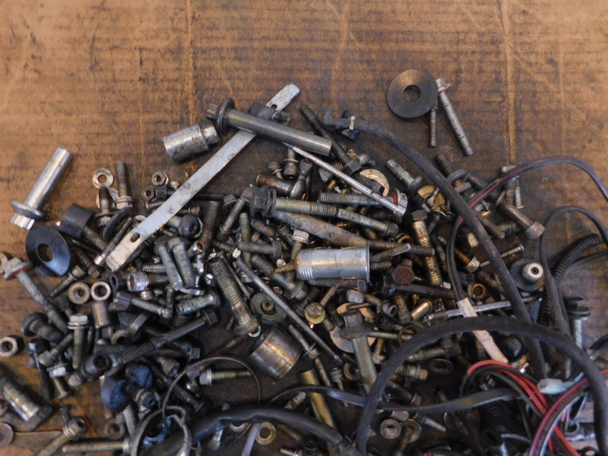2009 Harley Davidson FLHX Street Glide Nuts Bolts & Brackets Parts Box Lot - C3 Cycle