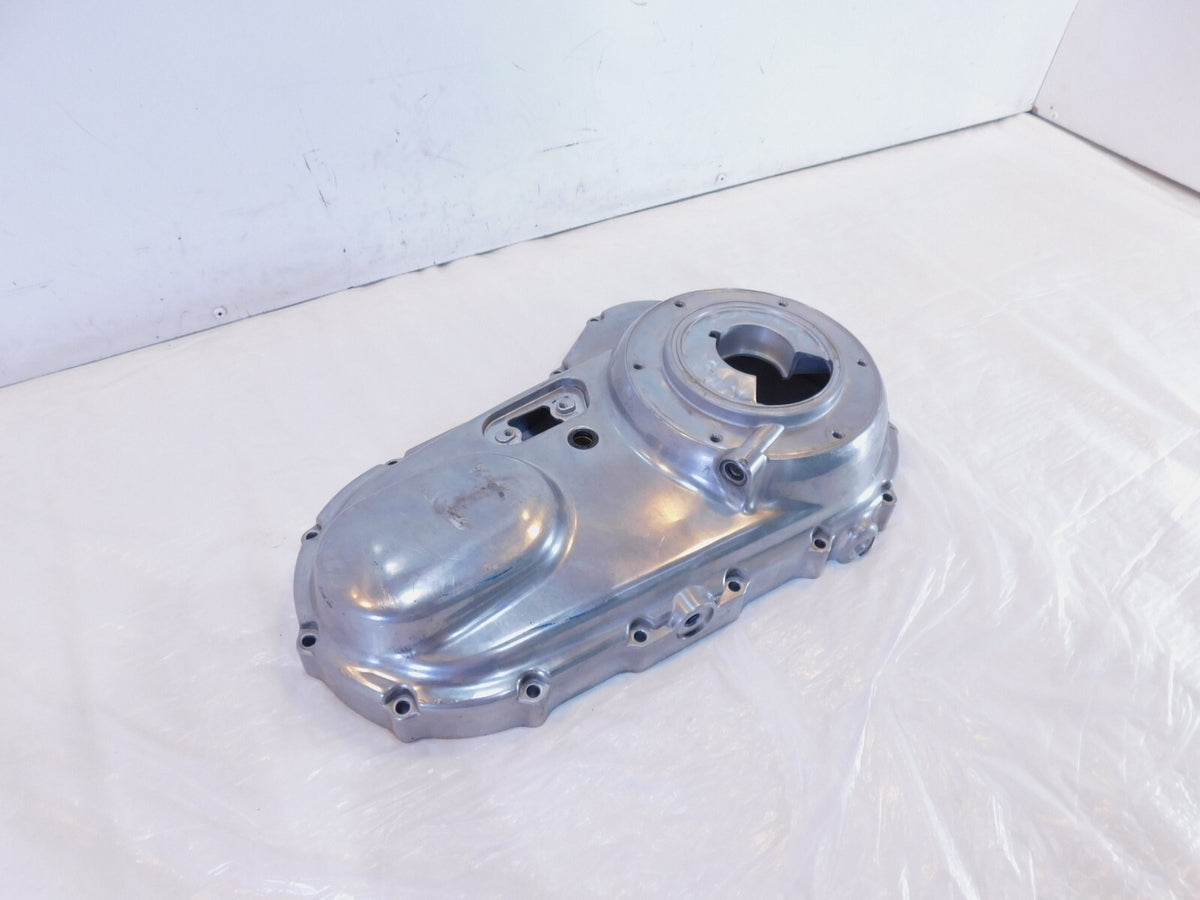 Harley Davidson Sportster 883 & 1200 Silver Left Engine Motor Primary Cover - C3 Cycle