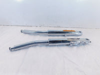 09-13 Harley Davidson Electra & Street Glide Chrome Front Fork Shocks - Bent - C3 Cycle