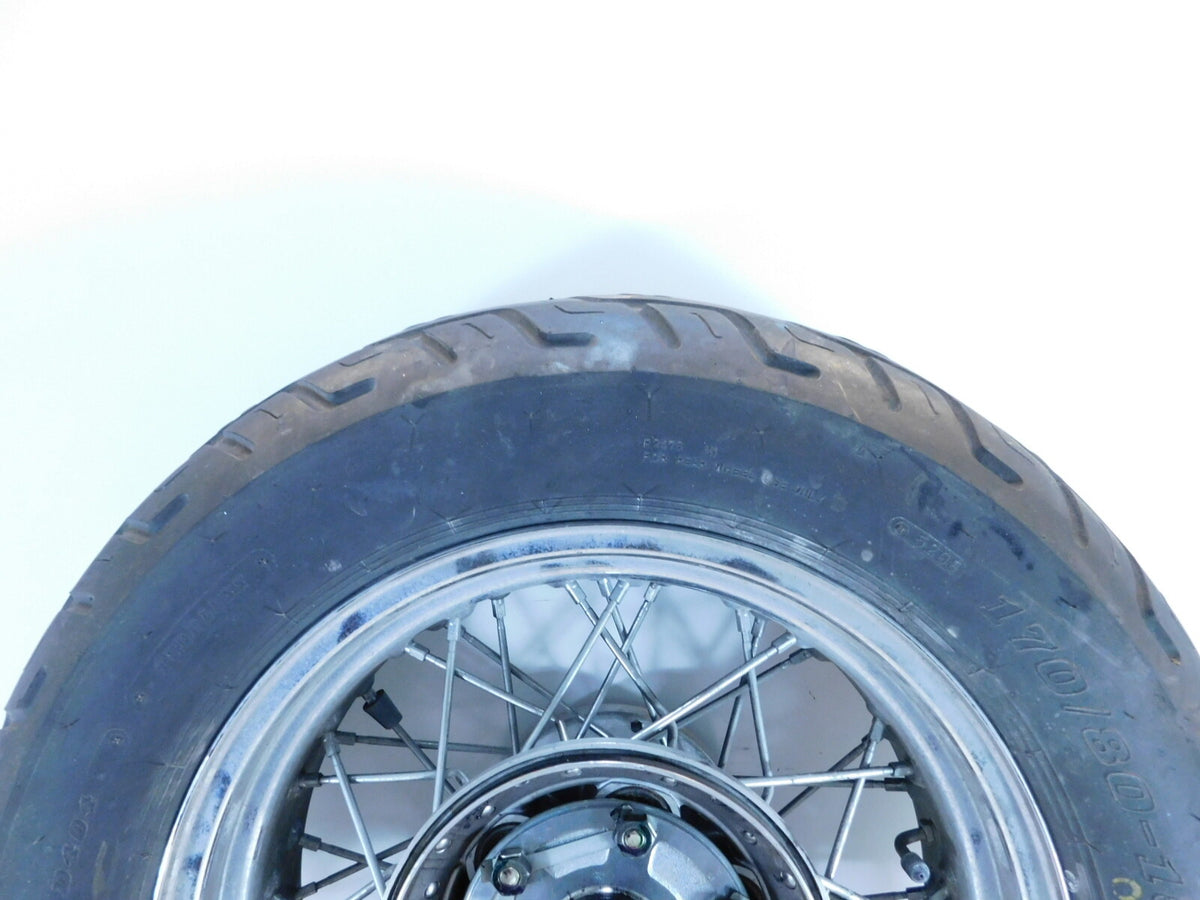 Yamaha V-Star 1100 XVS1100 Classic Custom Midnight Laced Rear Wheel Hub & Tire - C3 Cycle