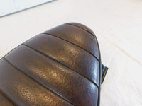 1957-1978 Harley Davidson Sportster 900 & 1000 Brown Leather Front & Rear Seat - C3 Cycle