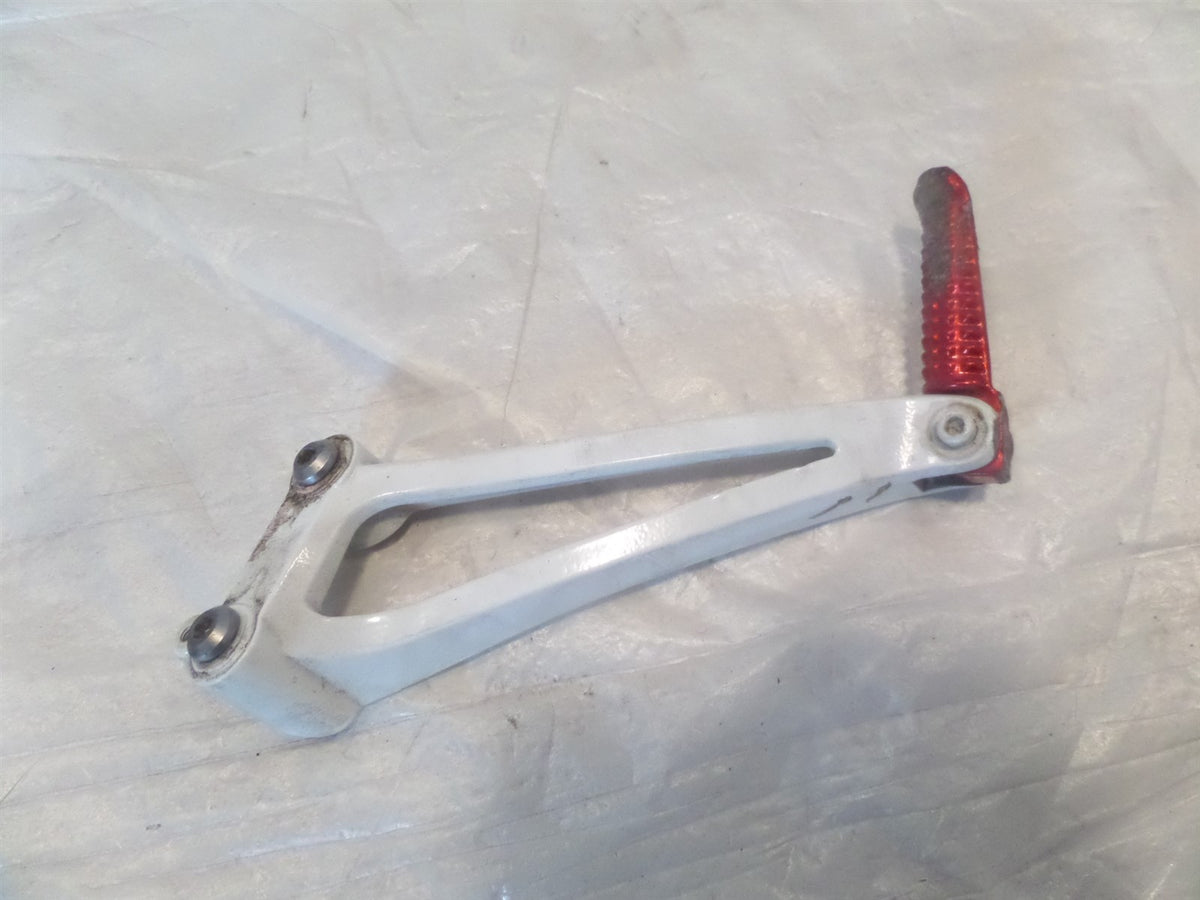 2011-2014 Yamaha YZF R1 Left Rear Passenger Footrest Foot Peg & Bracket Mount - C3 Cycle