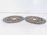 2000-2005 Kawasaki ZR-7 ZR-7S Front Wheel Left/ Right Brake Discs Rotors - C3 Cycle