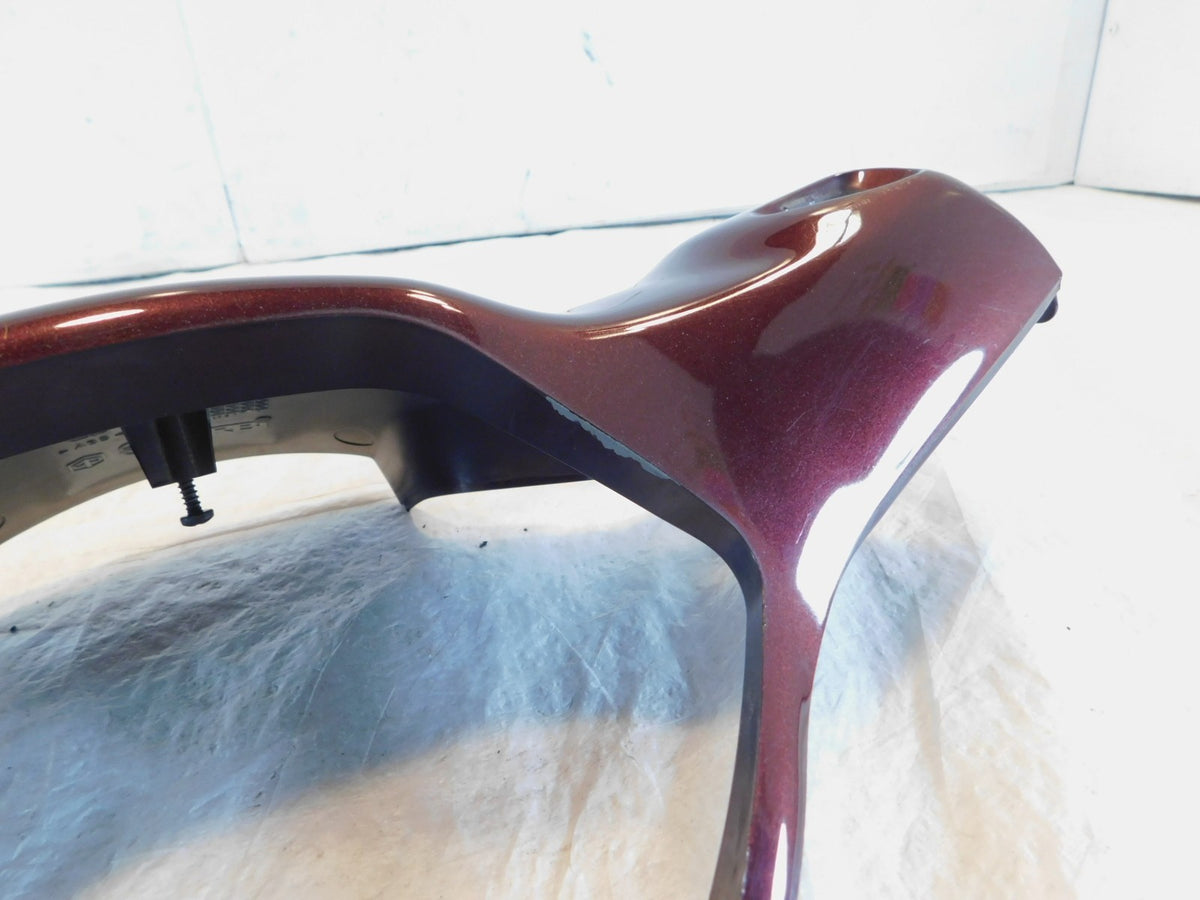 2009-2013 Piaggio Vespa LX 50 150 Red Handlebar Lower Cover Fairing 65293400YR1 - C3 Cycle