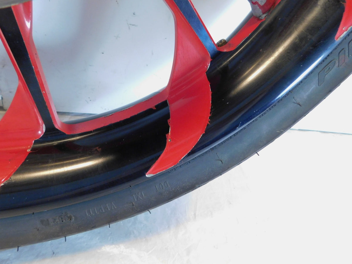 Harley Davidson Road King Street & Electra Glide 19" Billet Red Front Wheel Rim - C3 Cycle
