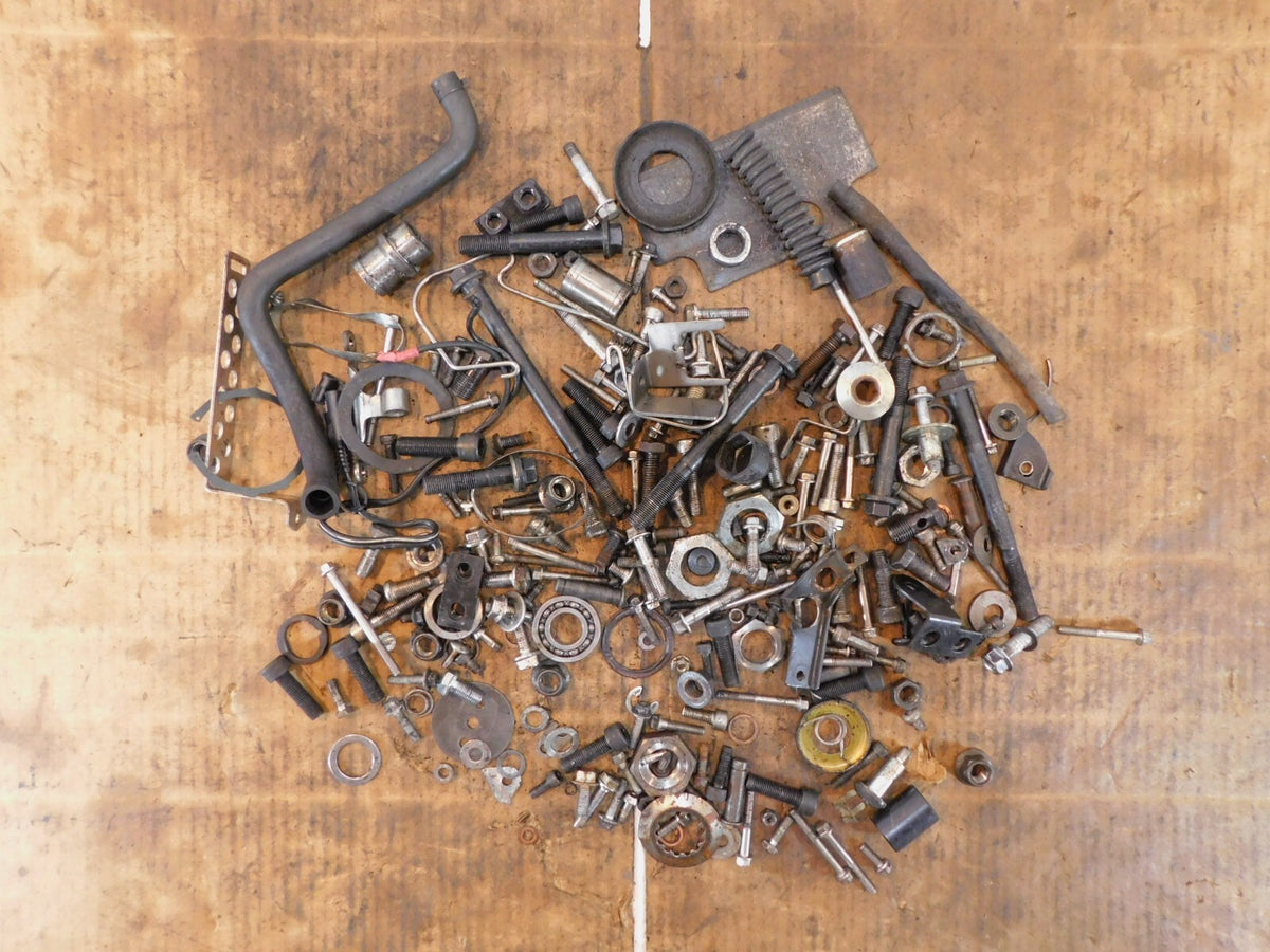 2004 Triumph America Miscellaneous Misc Body Nuts Bolts & Brackets Parts Box Lot - C3 Cycle