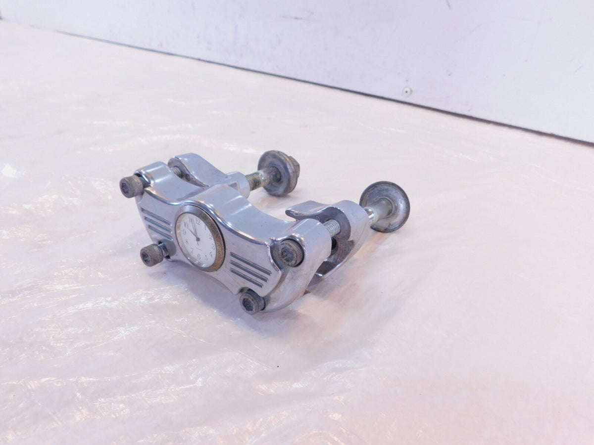 2000-06 Harley Davidson Softail Heritage Classic Handlebar Riser Clamp Brackets - C3 Cycle