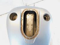 2004-2005 Harley Davidson Dyna Low Rider FXDL Silver Fuel Petrol Tank- Dents - C3 Cycle
